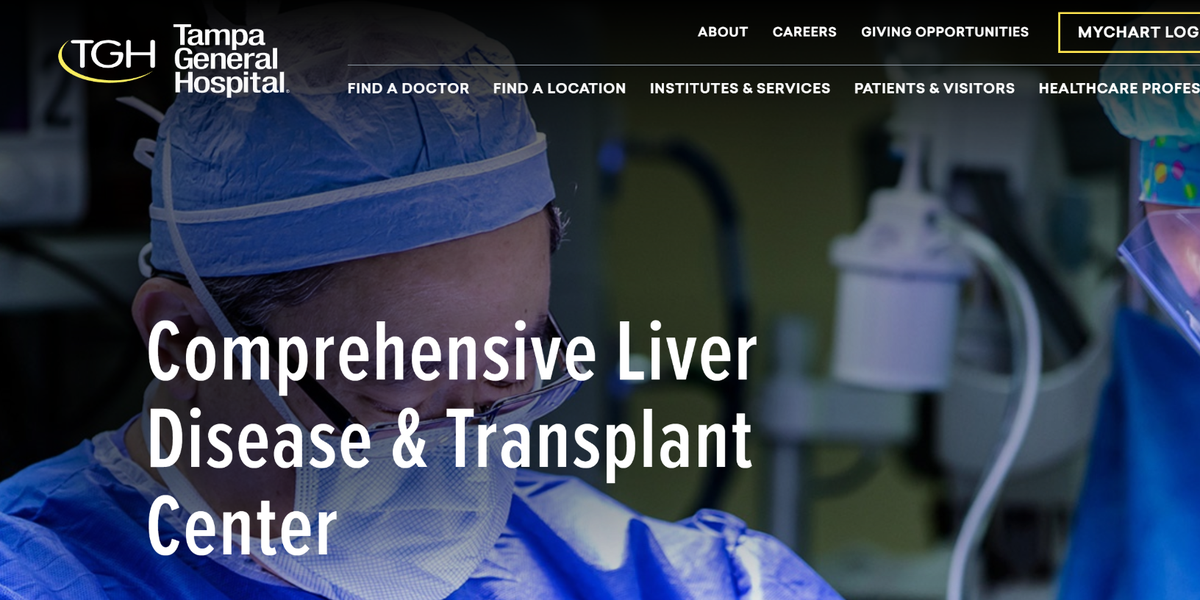 Tampa General Hospital Liver Transplant Center